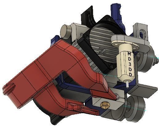 Titan_Aero_V6_Pancake_V2b.JPG Creality Titan Aero (V6 & Volcano) Mount + BL Touch/EZABL