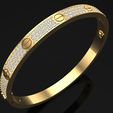 Vong-tay-N2632-5.jpg Diamond bracelet - Gold bracelet - N2632