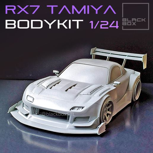 a1.jpg TIME ATTACK RX7 Bodykit ДЛЯ Tamiya 1/24th Modelkit
