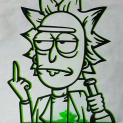 Free 3D file Worldender - Rick and Morty 👽・3D printing design to  download・Cults