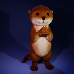 otter-render-1.png Little Cute Otter