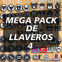 mega-pack-de-llaveros-4.jpg MEGA COMBO 4 " 5 PACKS OF KEY CHAINS " / KEY CHAIN