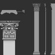 54-ZBrush-Document.jpg 90 classical columns decoration collection -90 pieces 3D Model
