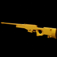 s22.png AWP Sniper Pubg Gun - AWP Cs-Go Rifle Game Gun 3D print model