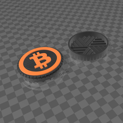 3D-Builder-22_05_2021-13_26_28.png Free STL file bitcoin crypto bitcoin grinder grinder・3D printer model to download
