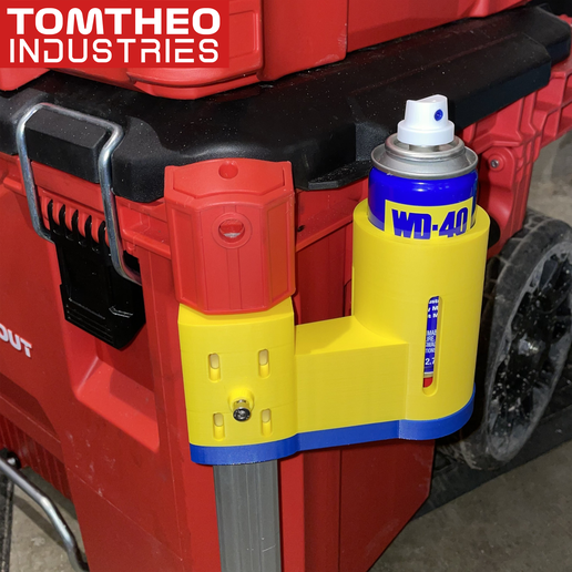 Milwaukee Packout WD-40 2.75 OZ Lubricant Can Holder - TOMTHEO INDUSTRIES