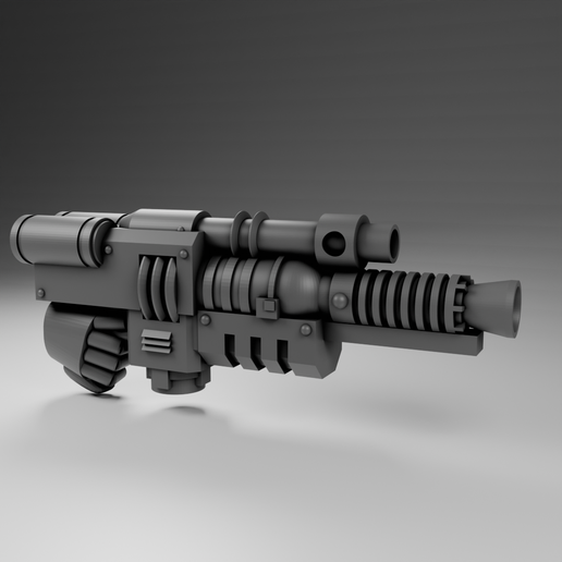 🌩️ Lightning Rifle for Civil War Space Soldiers・ STL File for 3D ...