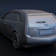 19.jpg Cadillac CTS-V Wagon 2 versions stl for 3D printing