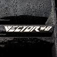 vector-w8-badge-5.jpg Vector Aeromotive W8 Original Badge Logo