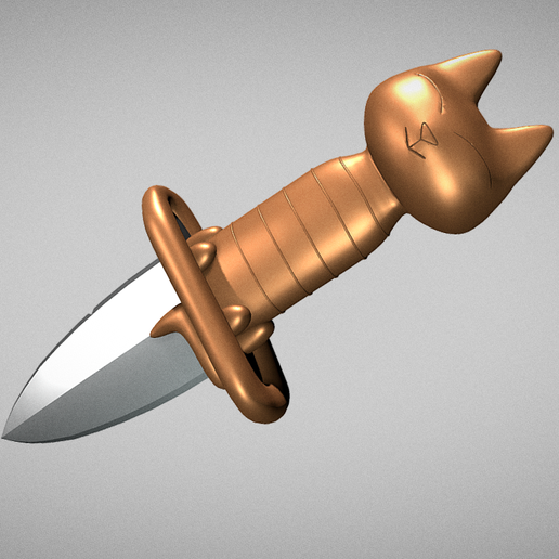 Gatito Blade from Puss in Boots 3D model