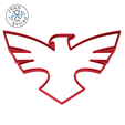 Logo-Ave-Fénix_10.5cm_CP.png Phoenix Bird - Cookie Cutter - Fondant - Polymer Clay
