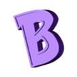 B.stl Letters and Numbers POKEMON (2 colors) Letters and Numbers | Logo