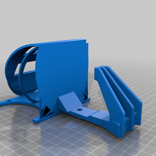 Board room, remote and HDMI Cbale holder - 3D model önizlemesi