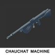 01.jpg WEAPON GUN CHAUCHAT MACHINE GUN 1/12 1/6