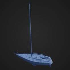 Sailboat2_1.png STL file Sailboat 2・3D printer design to download