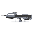 2.png BR55 - Anniversary Battle Rifle - Halo - Printable 3d model - STL + CAD bundle - Commercial Use