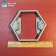 IMG_3902.jpg Hexagonal Medal Wall Display - Magnetic