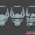 Sphynx_Cat_Mask_STL_3dprintmodel_011.jpg Sphynx Cat Mask Halloween Cosplay Helmet for 3D Print