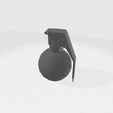 Grenade-1.png 3D Printing Guns 16 Files | STL, OBJ | Weapons | Keychain | 3D Print | 4K | Toy
