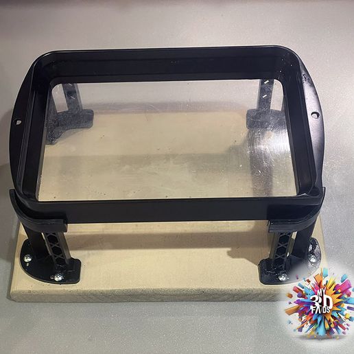 s3473.jpg Between prints vat holder for a resin printer