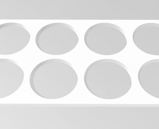 Midgard infantry base (120 x 60 mm) (8 x 25 mm round)