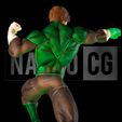 4.jpg Fan Art Green Lantern Hal Jordan - Action Pose - Statue