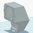 mp_select_blower_pic.JPG Monoprice Select mini V1 stock style fan nozzle/mount with deeper throat