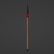 Spear-01.png Weapon - Spear ( 28mm Scale ) - Updated