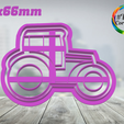 tractor.png cookie cutter construction vehicle set