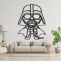 Sin-título.jpg Darth Vader stars wars wall deco