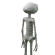 et_0051.png Ancient Alien Mummy creature from NAZCA Peru / Mexico - Ready for 3D Printing 3D print model