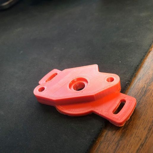 1.6 Miata Kia type tps adapter M5 nuts 3D model