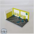 KIT-004B.jpg ¡PAQUETE COMPLETO! MINI GARAGE DIORAMA 1/64 ESCALA DIECASTS - SET OF 4