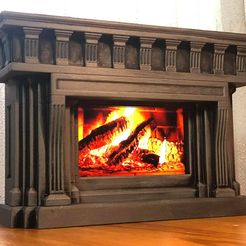 fireplace_01.jpg Archivo 3D Chimenea para teléfonos móviles・Diseño para descargar y imprimir en 3D