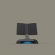 2.jpg Book Holder and Cup Holder 3D Printable Model