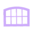 e Lineside Hut Window.stl Railway Workmen's Hut, scalable. Model Railway HO/OO