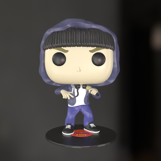 🎵 Funko Eminem - Lose Yourself・ STL File for 3D printing・Cults