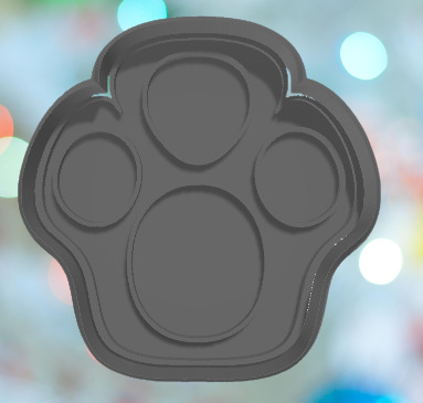 Bunny Paw Print Cookie Cutter
