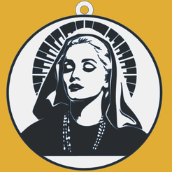 madonna-tinker.png Archivo STL Llavero de Madonna・Modelo para descargar e imprimir en 3D
