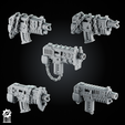 SET1-BOLTER_SIMPLE.png 5 Crusader Pistols - Simple Grip Set 1 [SUPPORTED]