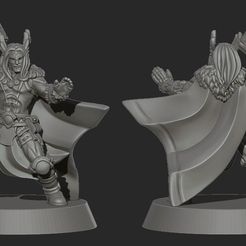 thor.jpg Free STL file Thor god barbarian or viking miniature・3D printing template to download