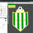 Screenshot-1233.png Portachiavi e sottobicchieri AFA di ogni squadra PACK Multicolore stampabili e renderizzabili