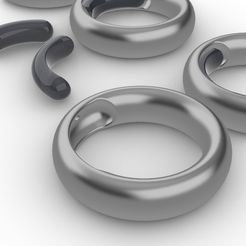ring4.jpg Free STL file One Ring to Rule Them All・3D printing template to download