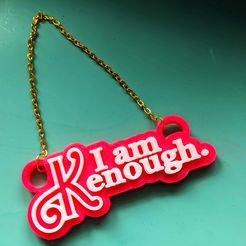 kenough1.jpg I am Kenough - подвесное украшение