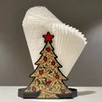 73.jpeg ✨ Shimmering Christmas Tree / Napkin Holder – Halogenic Smooth Plate Magic! 🎄✨
