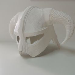 d6b44a8f6b196c2c2bbbc1c85d268819_display_large.JPG Бесплатный STL файл Dovahkiin Helmet Full Size Remix・Модель 3D-принтера для скачивания