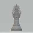 3.png Backlit Buddha 3D print model
