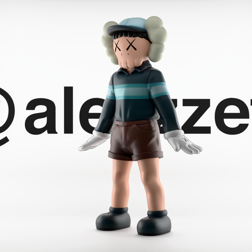 🦑 Kaws CHUL SU Squid Game Season 3・ STL File for 3D printing・Cults