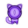 Roll_eye_cat_2parts_together.stl Perfect Layers - Roll Eye The cat!