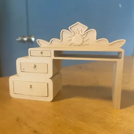 Whimsigoth Desk | 3D Printable STL 3D model preview